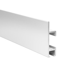 Zeige Details für Bilderschiene Cliprail Max | deckennahe Wandschiene | 100cm Bild von Bilderschiene Cliprail Max | deckennahe Wandschiene | 100cm