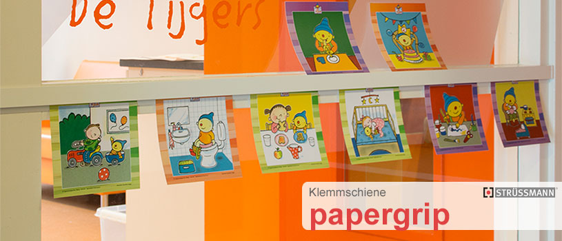 Klemmschiene Papergrip für Poster günstig kaufen » Wandschiene