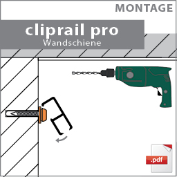 montage cliprail pro