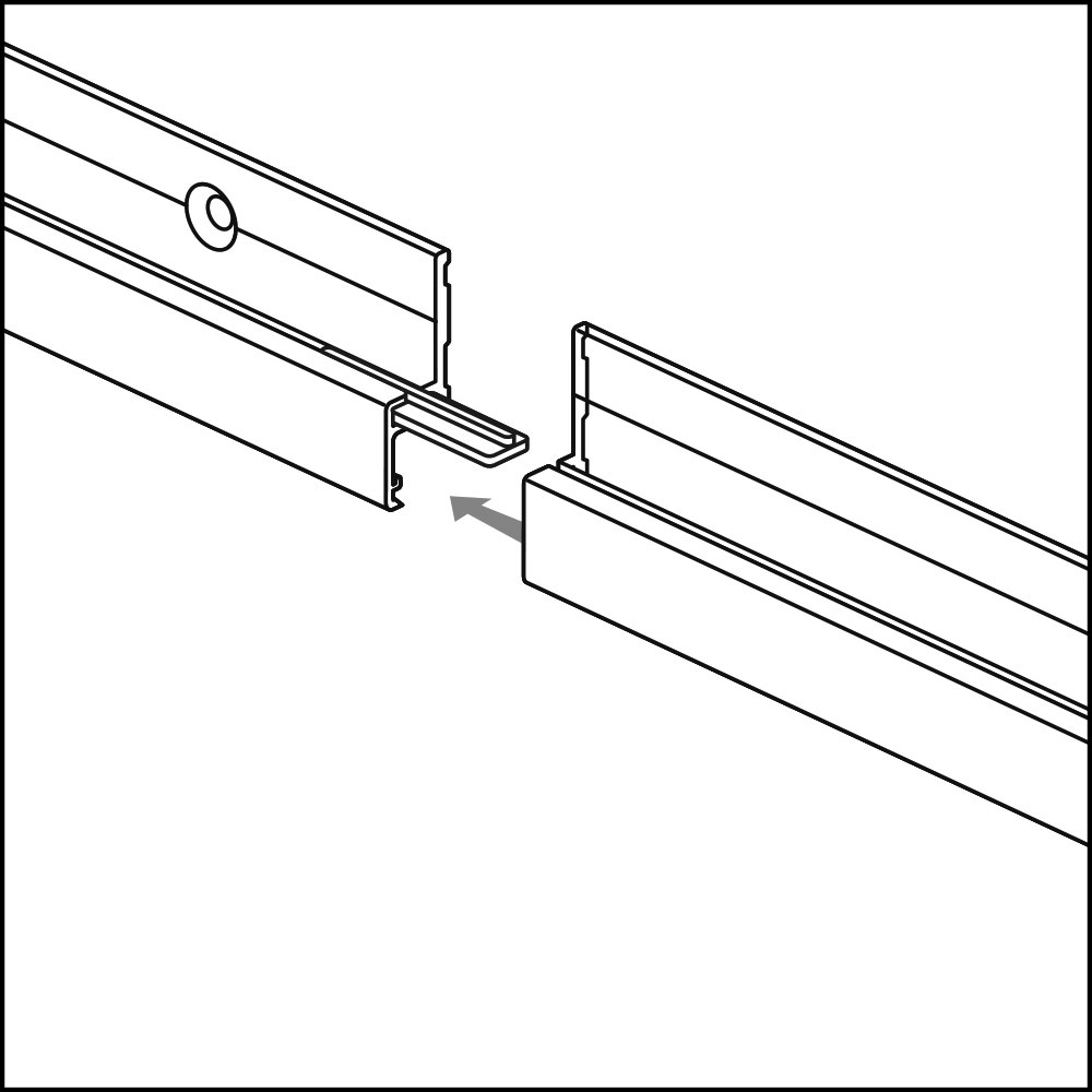 multirail crown verbinder