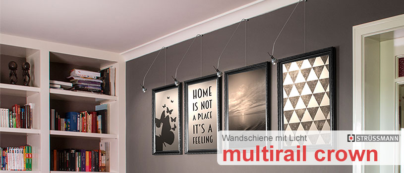 Bilderschiene galerieschiene multirail crown
