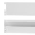 Bild von Bilderschiene cliprail | weiß - verschiedene Längen | Wandschiene