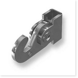 Bild von J-Schiene MAX - Haken für 4x4 Stange