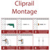 Bild von Bilderschiene cliprail | Komplett-Set | 4-100 Meter variabel wählbar