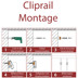 Bild von Bilderschiene cliprail | Komplett-Set | 4-100 Meter variabel wählbar