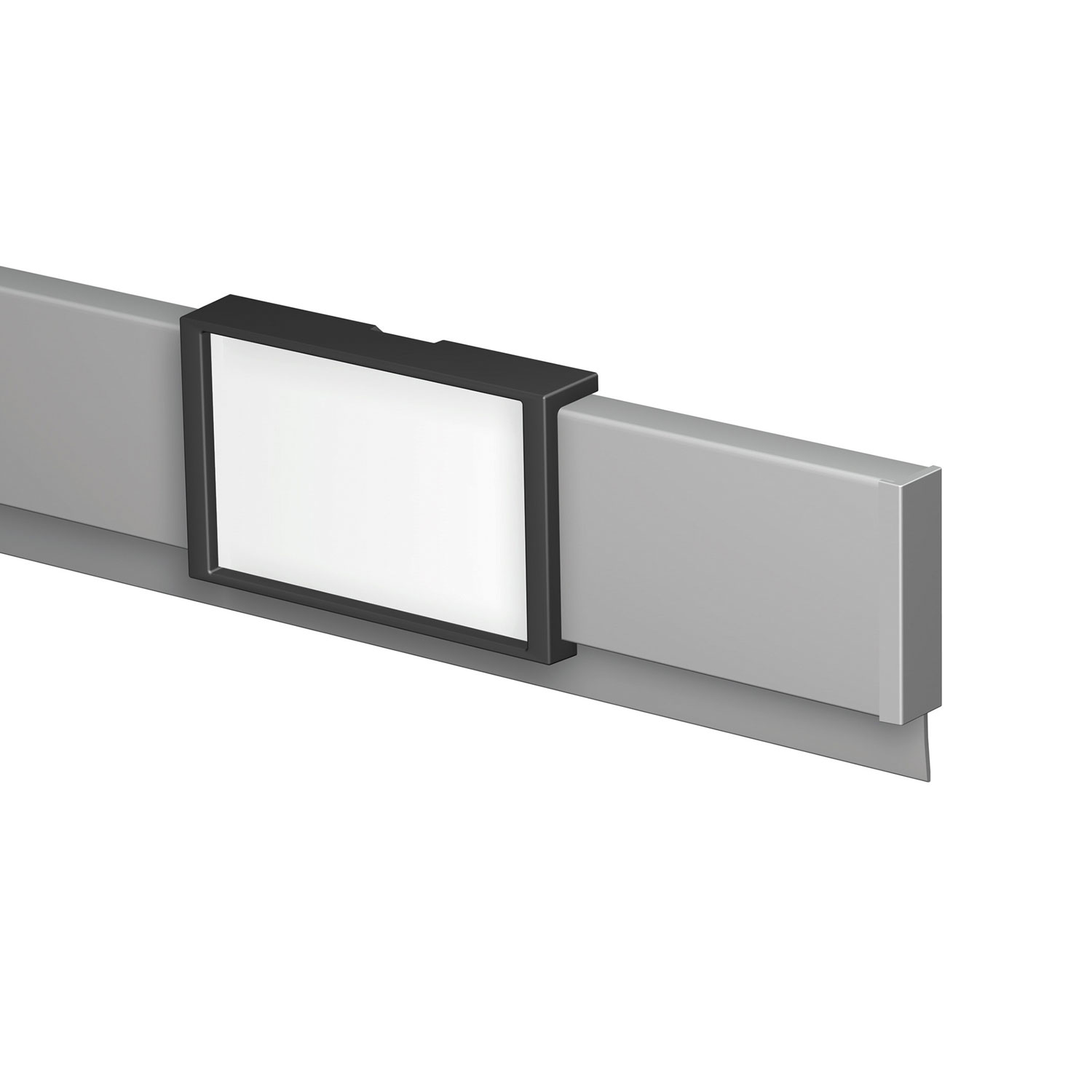 Aluminium-Platte mit unsichtbarem Aufhängesystem