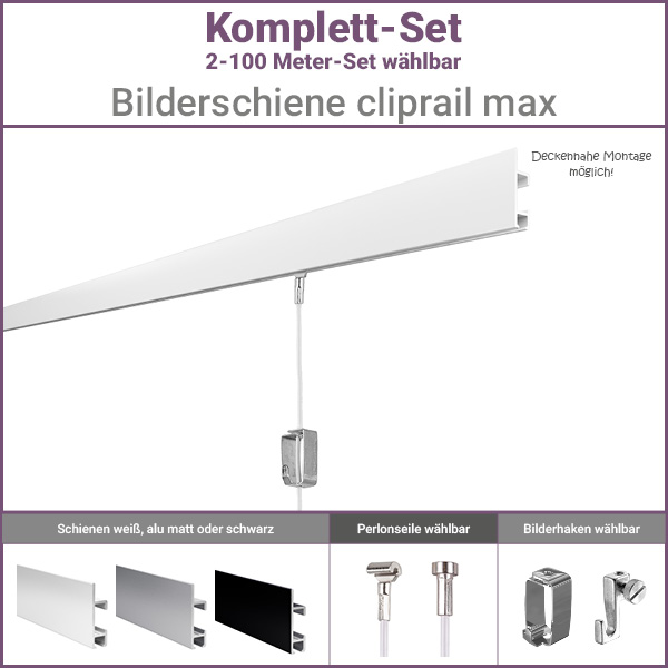 bilderschiene cliprail max